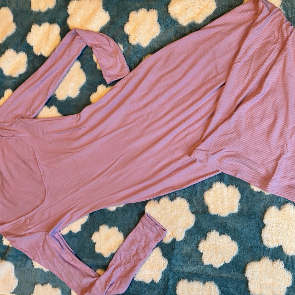 Lavender Long Sleeve Dress